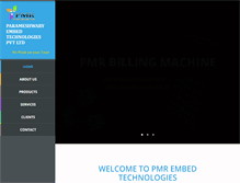 Tablet Screenshot of pmrembedtechnologies.com